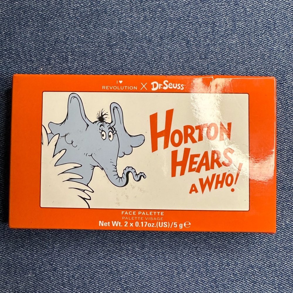 ⚡️Revolution X Dr. Seuss - Horton Hears a Who! face palette